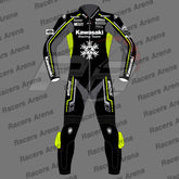 Alex Lowes 1 Piece Winter Test 2023 Motorcycle Leather Race Suit Front