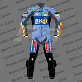 Fermin Aldeguer Ducati Gresini MotoGP 2026 Motorcycle Leather Race Suit Front