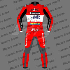 Francesco Bagnaia British GP 2024 Motorbike Leather Race Suit Back