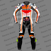 Joan Mir HRC Honda Repsol MotoGP 2023 Race Leather Suit Front