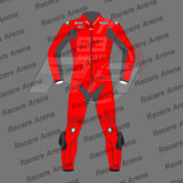 Marc Marquez Winter Test 2024 Motorcycle Leather Race Suit Front