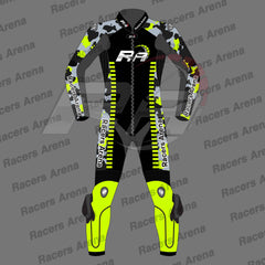 Racers Arena Camo Energy Leather Race Suit