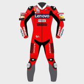 Andrea Dovizioso Ducati Motorbike Suit 2020 Front