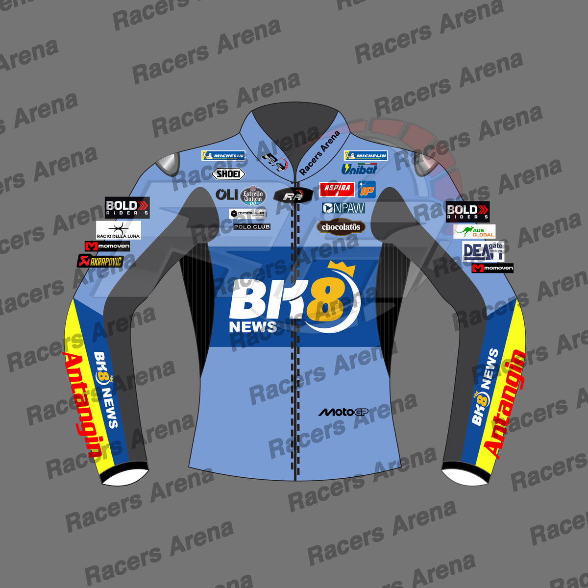 Alex Marquez BK8 Ducati MotoGP 2026 Leather Race Jacket