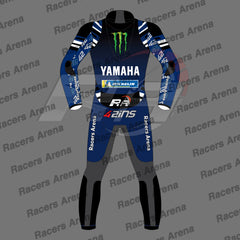 Alex Rins Monster Energy Yamaha MotoGP 2026 Race Leather Suit Back