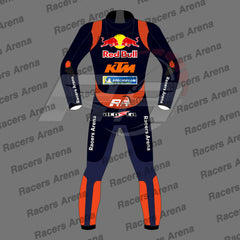 Pedro Acosta Red Bull KTM MotoGP 2026 Motorcycle Leather Race Suit Back