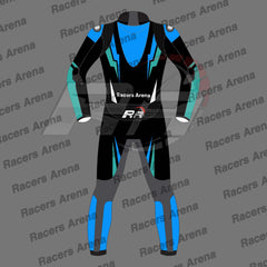 Racers Arena AeroFuze Motorcycle Leather Race Suit Back